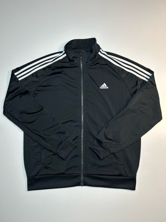 adidas Other - adidas Men's Essentials Warm-Up 3-Stripes Track Jacket Black White